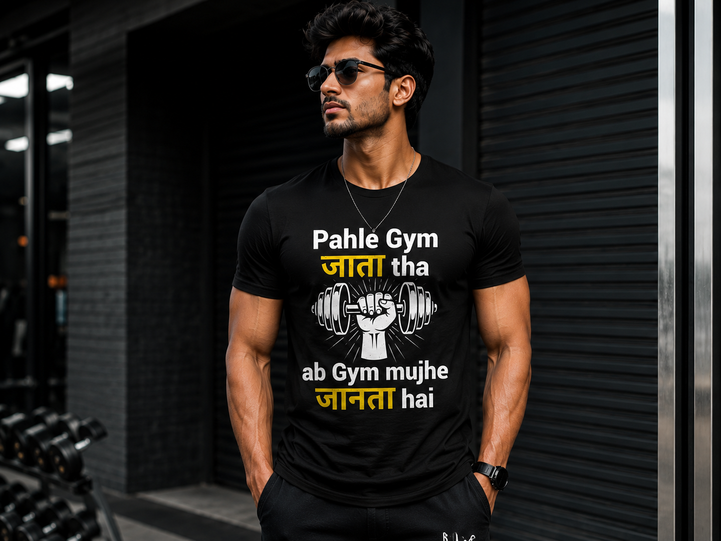 Unisex Gym Standard Premium Crew T-Shirt