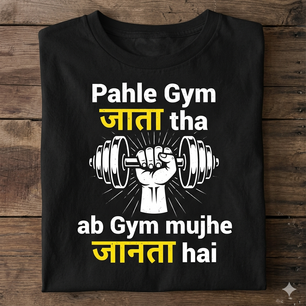 Unisex Gym Standard Premium Crew T-Shirt