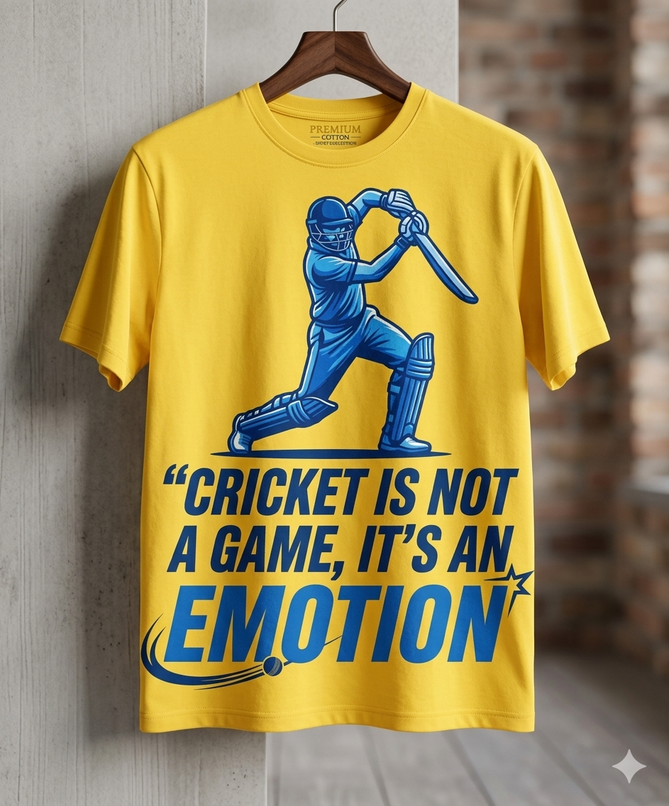 Most Premium Classic Crew Virat Kholi T-Shirt